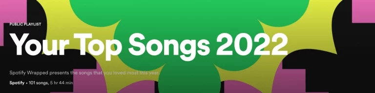 Spotify Wrapped banner