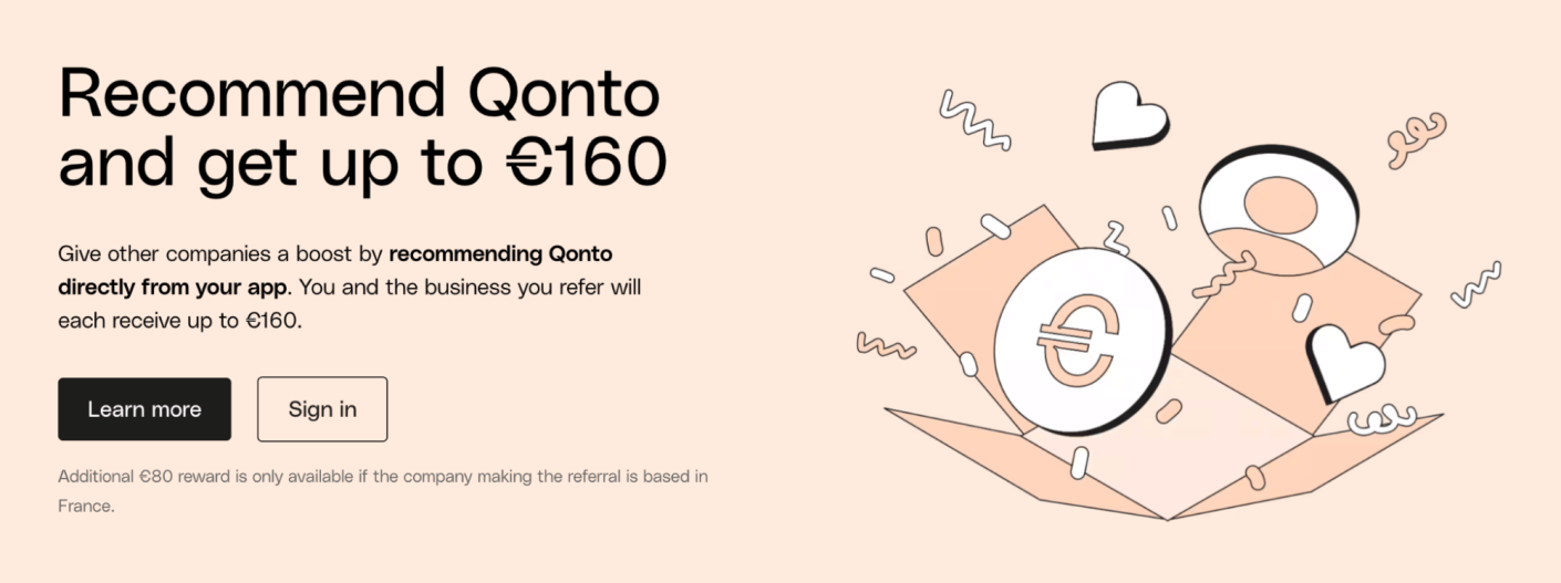 Example of Quonto's Customer Referral Rate