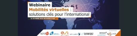 Apizee participe au webinaire “Mobilités virtuelles : solutions clés pour l’international” le 30 mars 2021