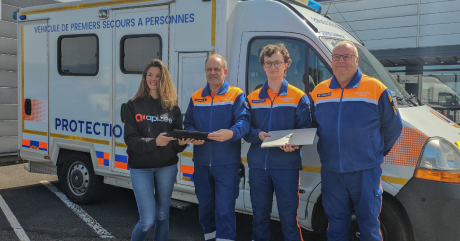 Apizee soutient la Protection civile et encourage le bénévolat