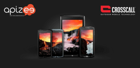 Apizee joins forces with Crosscall to offer an comprehensive hardware & software solution for video-assistance