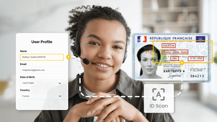 Apizee's click-to-video functionality alongside ID verification
