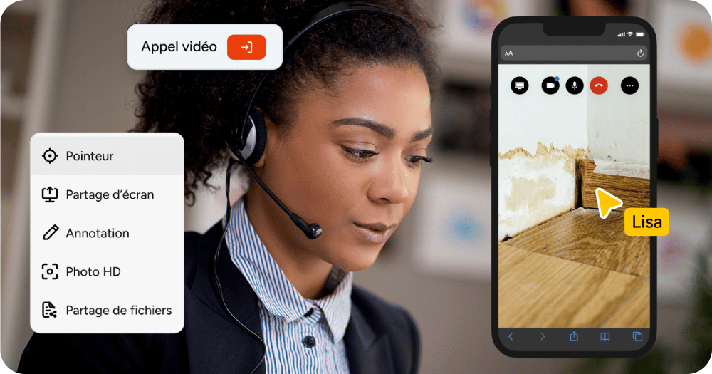 Visio-expertise avec Apizee d&eacute;g&acirc;t des eaux