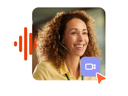Click-to-Video: video calls