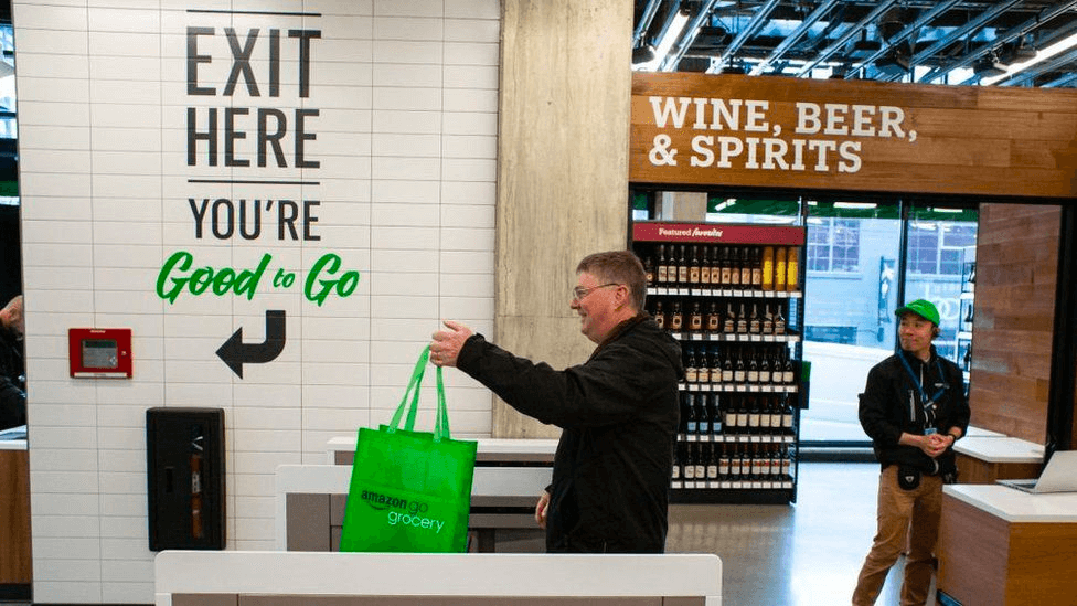 Syst&egrave;me &ldquo;Just Walk Out&rdquo; d'Amazon Fresh