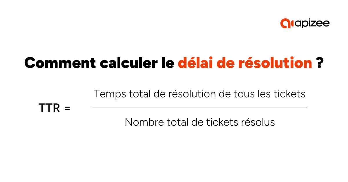 Formule calcul d&eacute;lai de r&eacute;solution