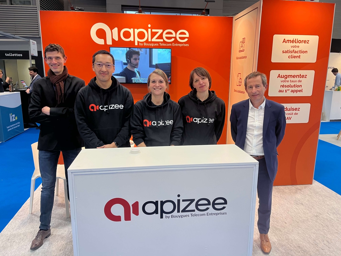 Apizee pr&eacute;sent au salon All4Customer