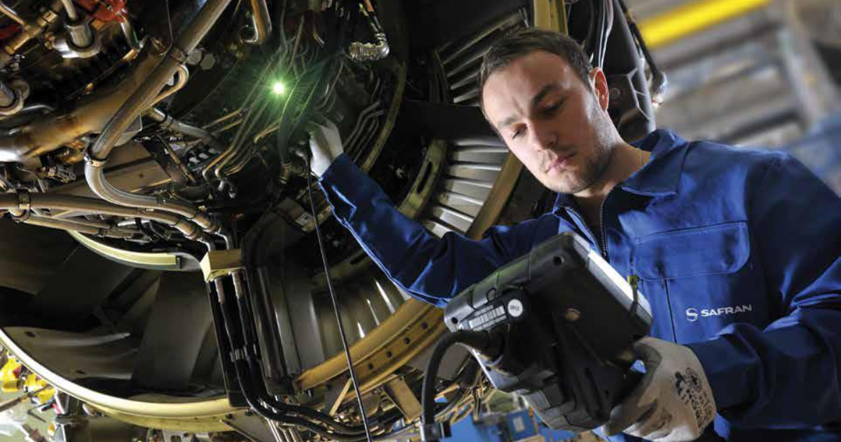 Exemple t&eacute;l&eacute;maintenance Safran
