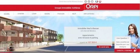Cas client : comment ORPI Anthinea a doublé le nombre de contacts générés sur son site web grâce au click-to-chat