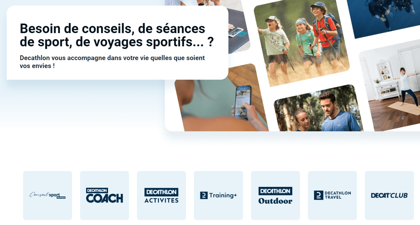 Activit&eacute;s D&eacute;cathlon pour faire du sport