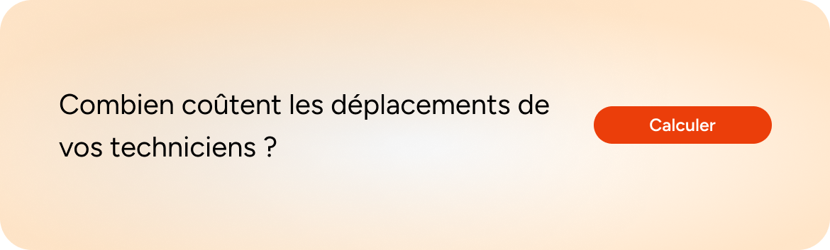 Calculateur de co&ucirc;ts des d&eacute;placements de techniciens