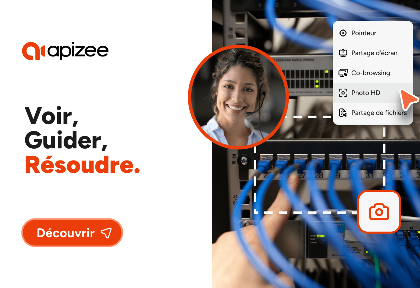 Visio-assistance Apizee