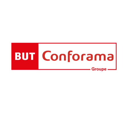 Logo BUT Conforama cas client Apizee